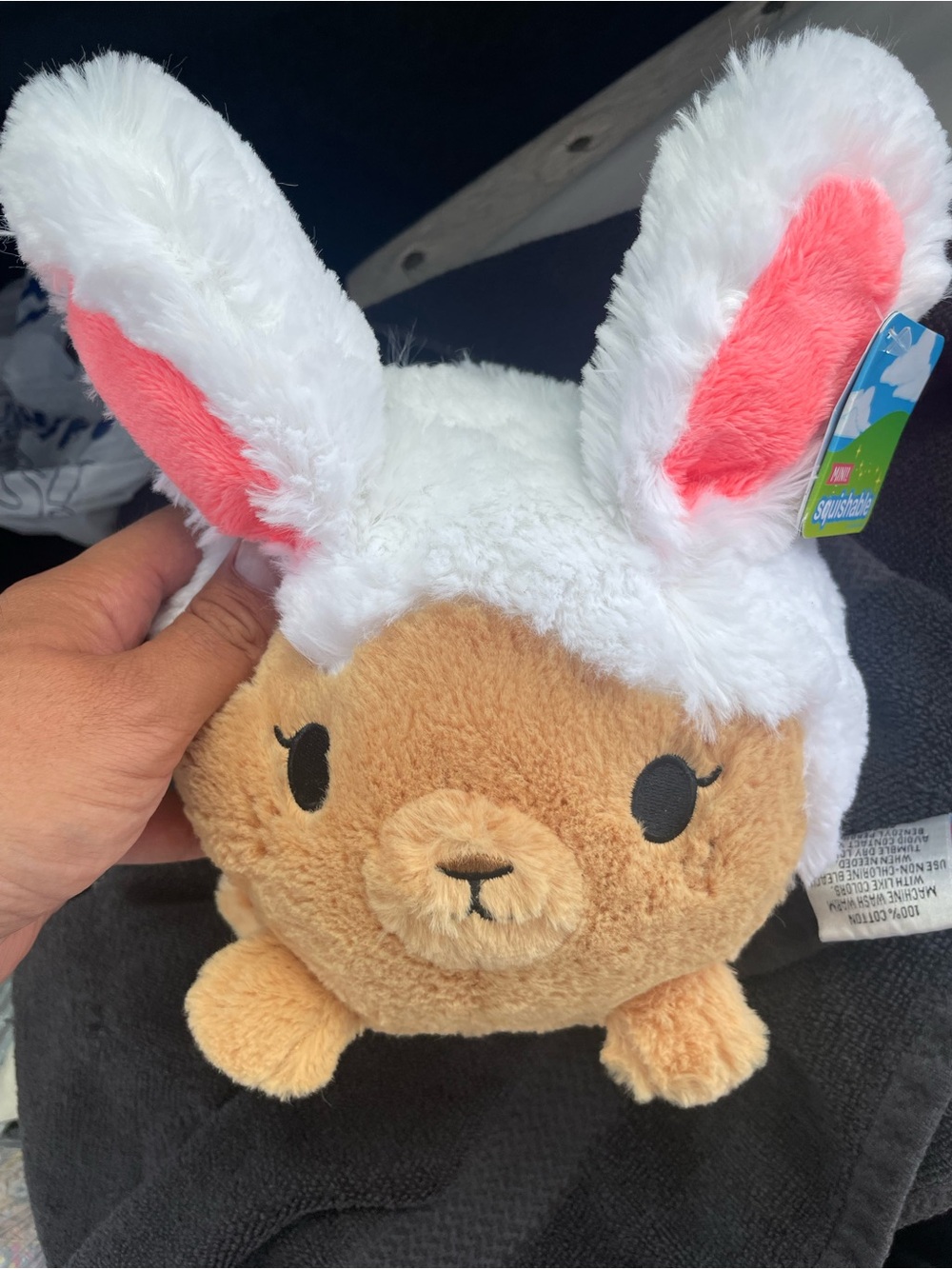 Mini Squishable Cinnabunny Plush Stuffed Animal Food Cinnamon Bunny Roll NWT